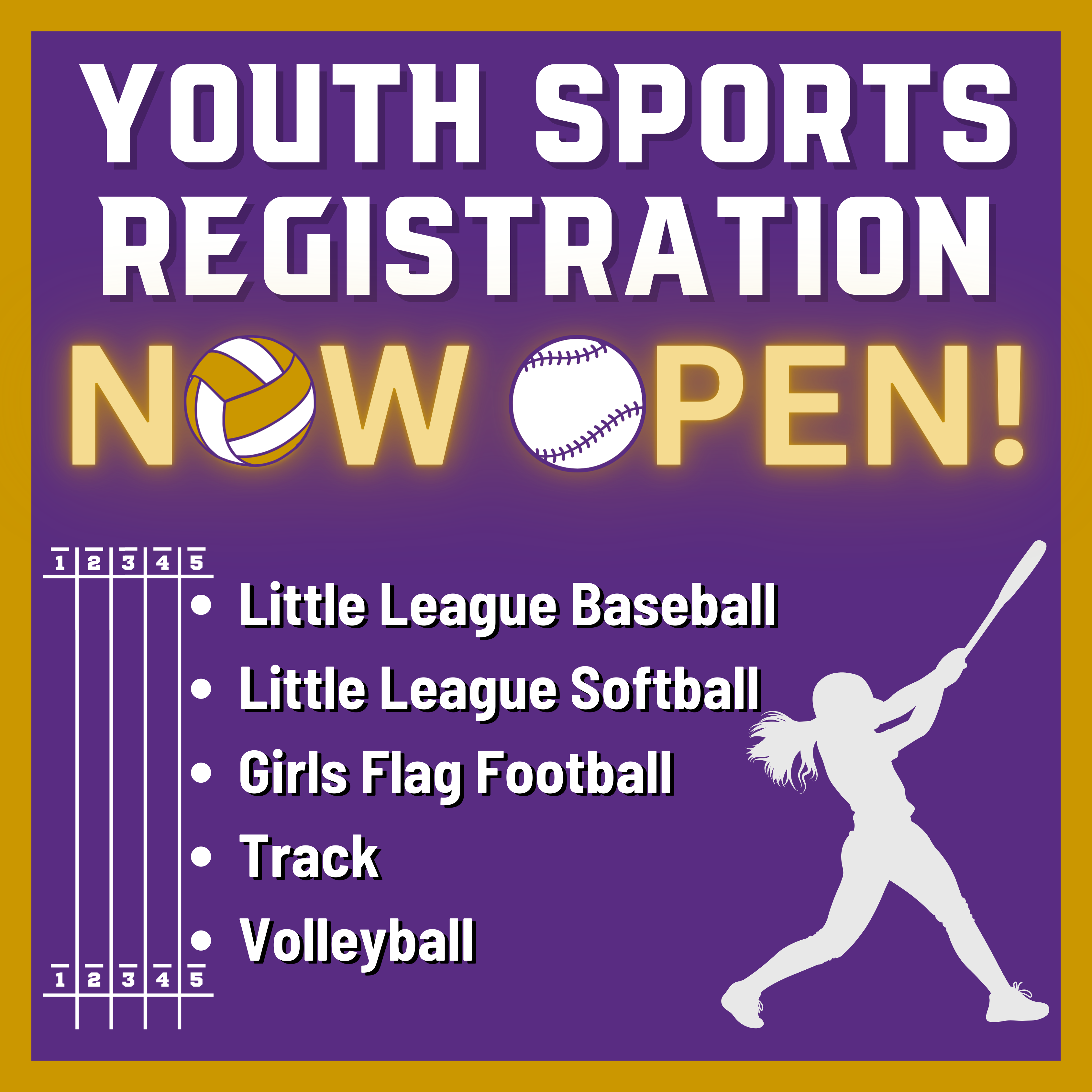 Youth Sports registration